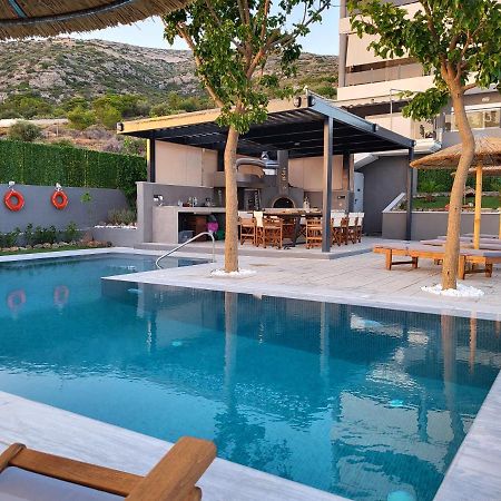 "Stergiou Luxury Apartments" Με Κοινη Πισινα Saronida Exterior photo