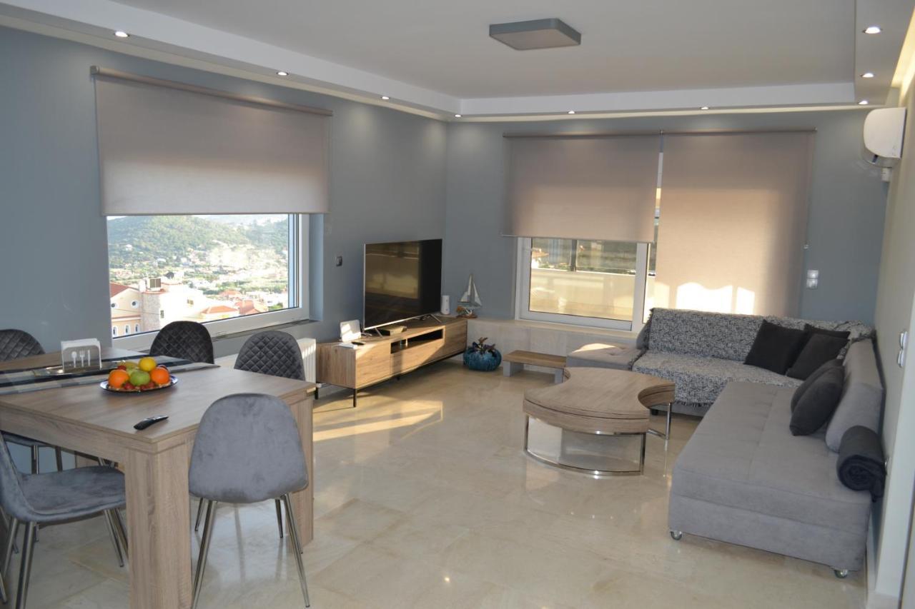 "Stergiou Luxury Apartments" Με Κοινη Πισινα Saronida Exterior photo