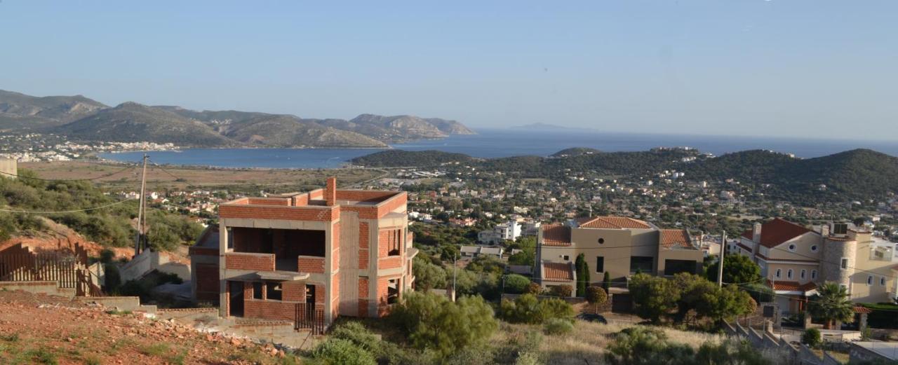 "Stergiou Luxury Apartments" Με Κοινη Πισινα Saronida Exterior photo