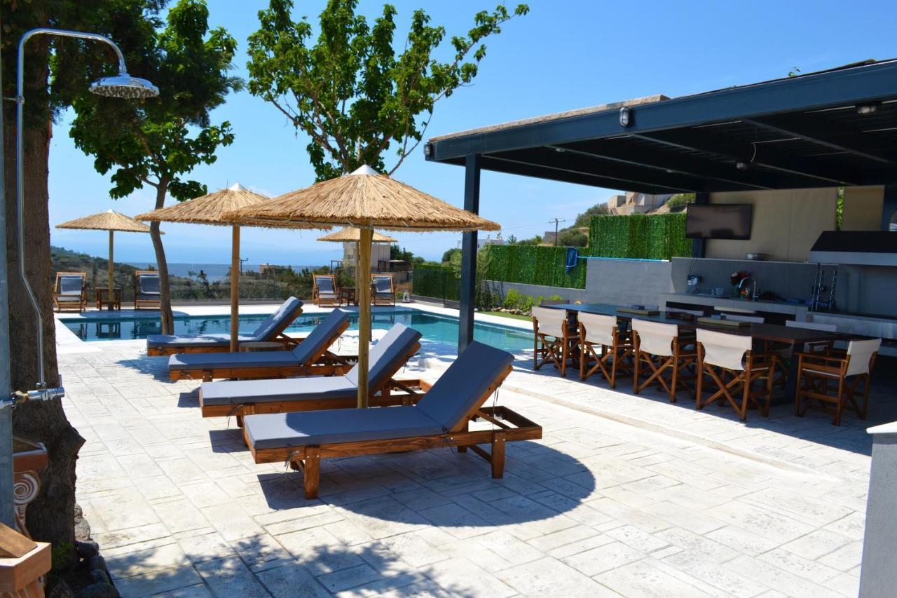 "Stergiou Luxury Apartments" Με Κοινη Πισινα Saronida Exterior photo