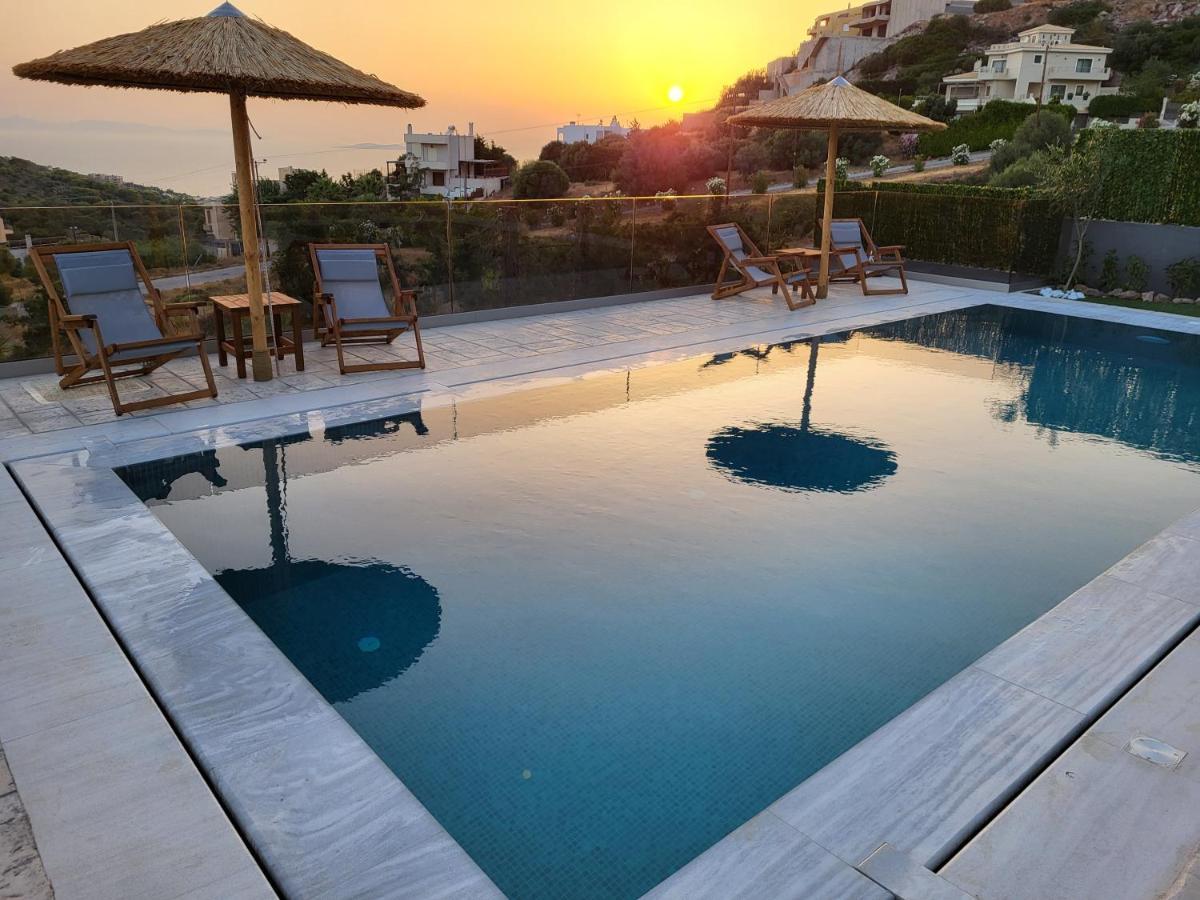 "Stergiou Luxury Apartments" Με Κοινη Πισινα Saronida Exterior photo