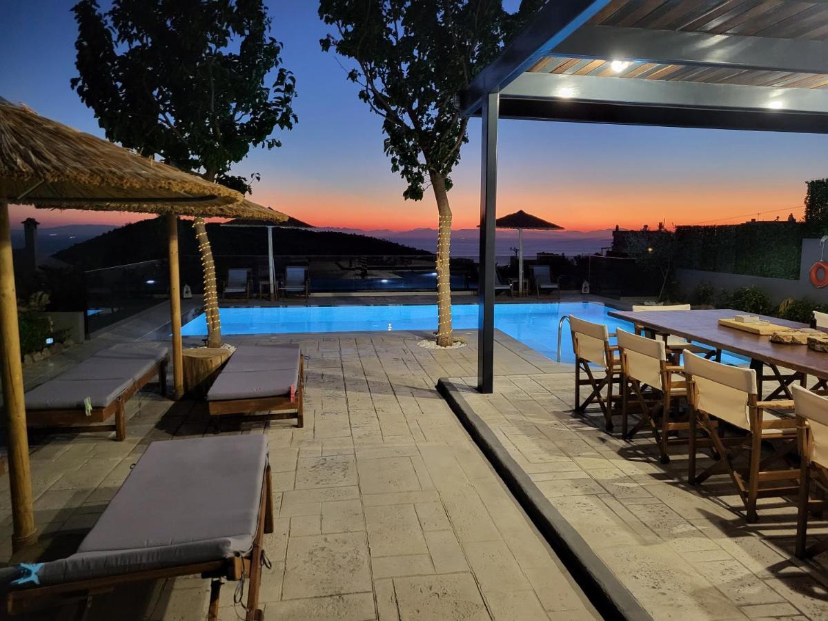 "Stergiou Luxury Apartments" Με Κοινη Πισινα Saronida Exterior photo